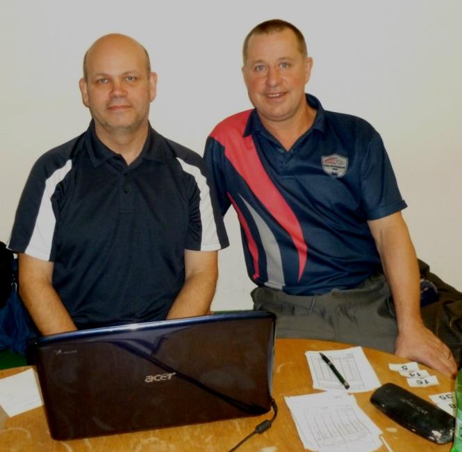 Organisers Chris Gilley and Mark Taylor